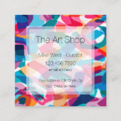 トレンディーアートギャラリー名刺 スクエア名刺 (正面)