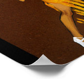 トレンディーアールデコヴィンテージダンサー ポスター (角)