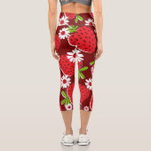 トレンディーイチゴのカプリレギング カプリレギンス (裏面)