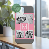トレンディーインスタグラムフォトコラージュカスタムモノグラム Case-Mate iPhoneケース