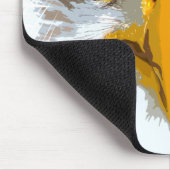 トレンディーイーグルヘモダンッドポップ・アートのアートテンプレートマウスPa マウスパッド (コーナー)