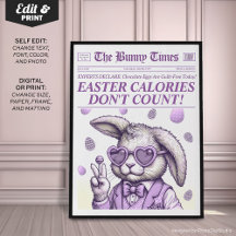 トレンディーイースターバニー新聞、イースターデコレーション