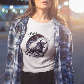 トレンディーウォーターカラーチューラス〔占星術の〕十二宮図カスタム Tシャツ