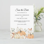 トレンディーウォーターカラーフラワーズ&カプチンスオータム  セーブザデート (スタンド正面)