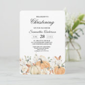 トレンディーウォーターカラーフラワーズ&カボキンズ秋 招待状 (スタンド正面)