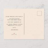 トレンディーウォーターカラーフラワーズ&カボキンズ秋 案内ポストカード (裏面)