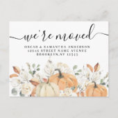 トレンディーウォーターカラーフラワーズ&カボキンズ秋 案内ポストカード (正面)