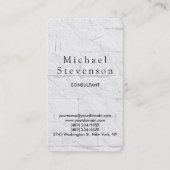 トレンディーウォールレンガ丸いコーナービジネスカード 名刺 (正面)