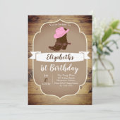 トレンディーウ素朴ェスタン女性のカーボーイブーツ 招待状 (スタンド正面)