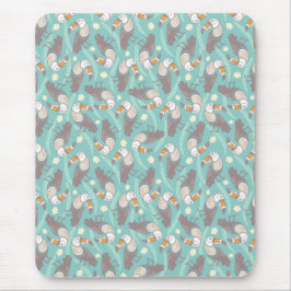 トレンディーエキゾチックなトゥーカーンズ女子タンクトップ マウスパッド