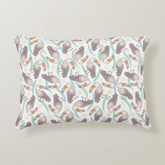 トレンディーエキゾチックな観光 アクセントクッション (正面)