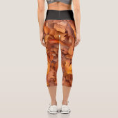 トレンディーエコカプリヨガパンツ カプリレギンス (裏面)