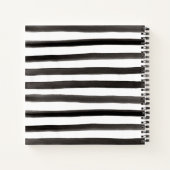 トレンディーエッフェルタワーと赤面ピンクの花 |パリ ノートブック (裏面)