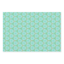 トレンディーエレガントアクアマリンブルーと金ゴールド