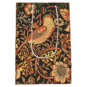 トレンディーエレガントウィリアムモリス紙ナプキン ミディアムペーパーバッグ (裏面)