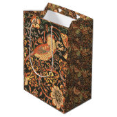 トレンディーエレガントウィリアムモリス紙ナプキン ミディアムペーパーバッグ (裏面アングル)