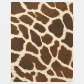 トレンディーエレガントカウレフェイクザーコレクション フリースブランケット (正面)