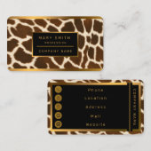 トレンディーエレガントカウレフェイクザーコレクション 名刺 (正面/裏面)