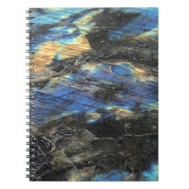 トレンディーエレガントシックラブラドーライトクリスタルストーン ノートブック