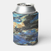 トレンディーエレガントシックラブラドーライトクリスタルストーン 缶クーラー (缶裏面)