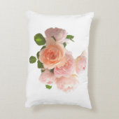 トレンディーエレガントバラデザインモダンテンプレート アクセントクッション (裏面(縦))