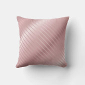 トレンディーエレガントバラ金ゴールドテンプレートモノグラムの クッション (裏面)