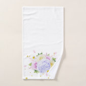 トレンディーエレガントフローラ バスタオルセット (ハンドタオル)