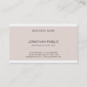 トレンディーエレガントプカッコいいライプロフェッショナル 名刺 (裏面)