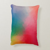 トレンディーエレガントモダンカラフル抽象芸術テンプレート アクセントクッション (裏面(縦))