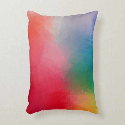 トレンディーエレガントモダンカラフル抽象芸術テンプレート アクセントクッション (正面(垂直))