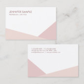 トレンディーエレガントモダンシンプルプロフェッショナルテンプレート 名刺 (正面/裏面)