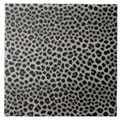 トレンディーエレガントラグジュアリーホワイトレオパードコレクション タイル (正面)