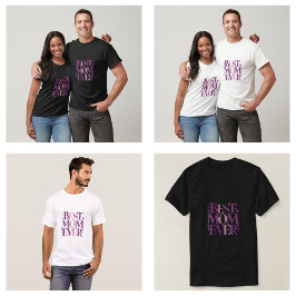トレンディーエレガント最高のママエバー Tシャツ