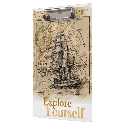 トレンディーエレガント自己改善引用文やる気を起こさせる クリップボード (左)