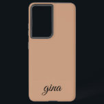 トレンディーエレガント茶色カスタミゼーション SAMSUNG GALAXY S21 ケース<br><div class="desc">エレガントトレンディーブカスタマイズラウン銀河系S21 ケース, </div>