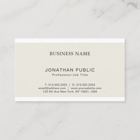 トレンディーエレガント金ゴールドモノグラムデザインモダンラグジュアリー 名刺 (裏面)