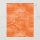 トレンディーオレンジドッググルーミングフライヤー – Personalizable チラシ (裏面)