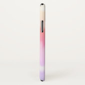 トレンディーオンブレ絞り染めイン赤面ピンク&コーラル Case-Mate iPhoneケース (裏面/右)