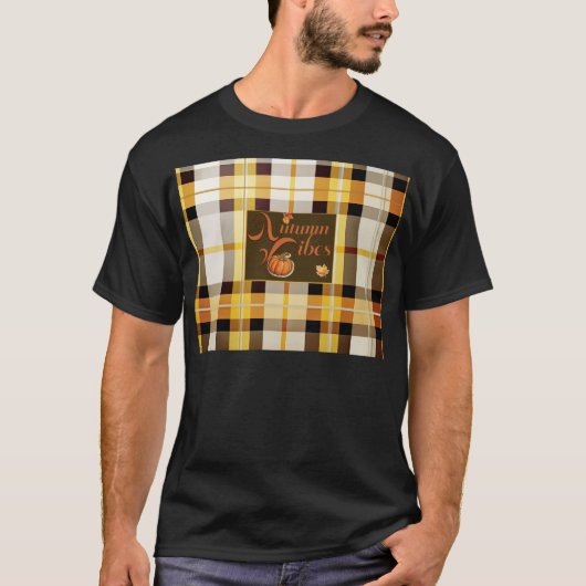 トレンディーオータムビベスおもしろい Tシャツ (正面)