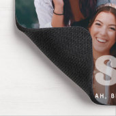 トレンディーオーバーレイベスティータイポグラフィ写真 マウスパッド (コーナー)