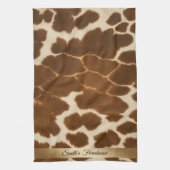 トレンディーカウレザーフェイクコレクシエレガントョン キッチンタオル (縦)