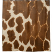 トレンディーカウレザーフェイクコレクシエレガントョン シャワーカーテン (正面)