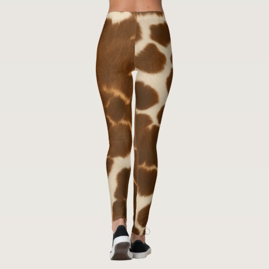 トレンディーカウレザーフェイクコレクシエレガントョン レギンス (裏面)