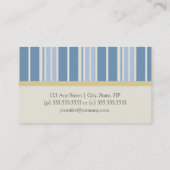 トレンディーカスタマイズのママ通話カーストライプド:05 コーリングカード (裏面)