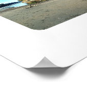 トレンディーカスタムインスタグラム旅行先の写真 ポスター (角)