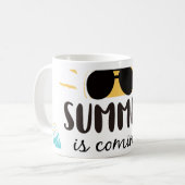 トレンディーカスタムデザイン | パーソナライズされたギフトユニークA コーヒーマグカップ (正面左)