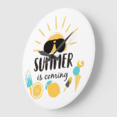 トレンディーカスタムデザイン | パーソナライズされたギフトユニークA ラージ壁時計 (傾斜)