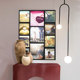 トレンディーカスタム写真レイアウト キャンバスプリント