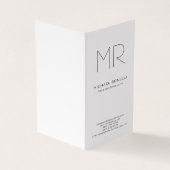 トレンディーカスタム製ミニマモダンリスト 名刺 (外部)