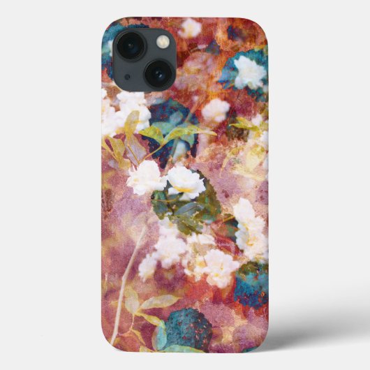 トレンディーカッコいいのの花のパターン Case-Mate iPhoneケース (裏面)